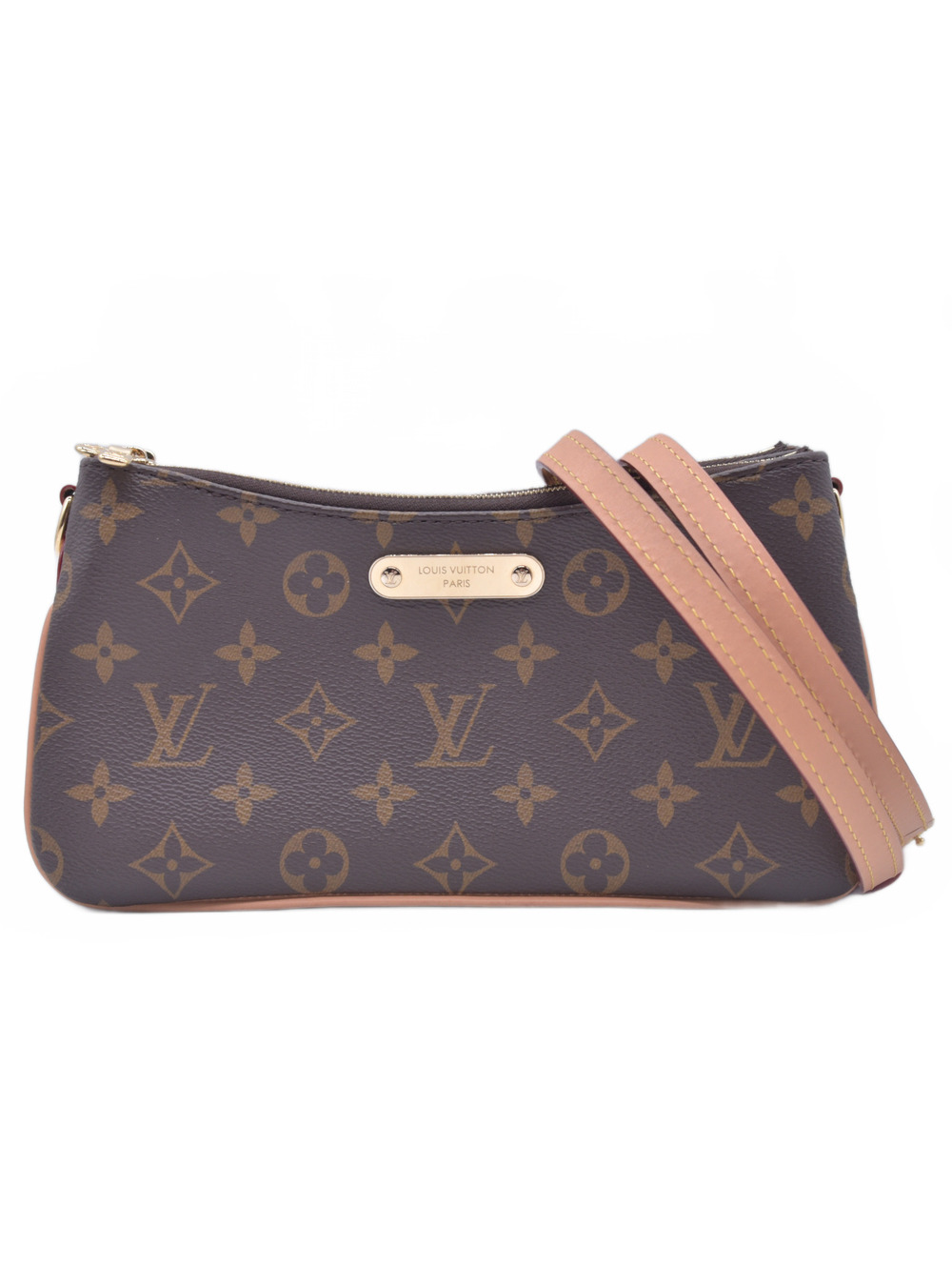 $1950 Louis Vuitton Monogram Pochette Liv RFID NO CHAIN